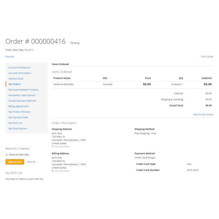 Stripe Payments for Magento 2