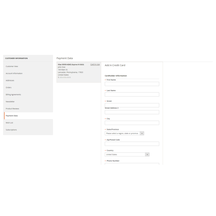 Stripe Payments for Magento 2