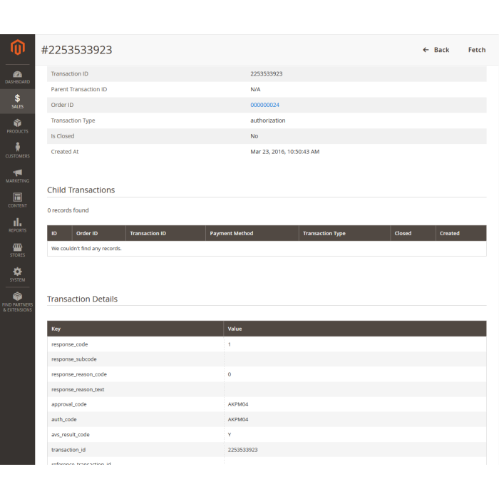 Authorize.net CIM for Magento 2