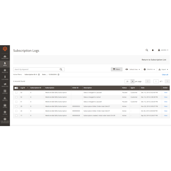 Adaptive Subscriptions for Magento 2