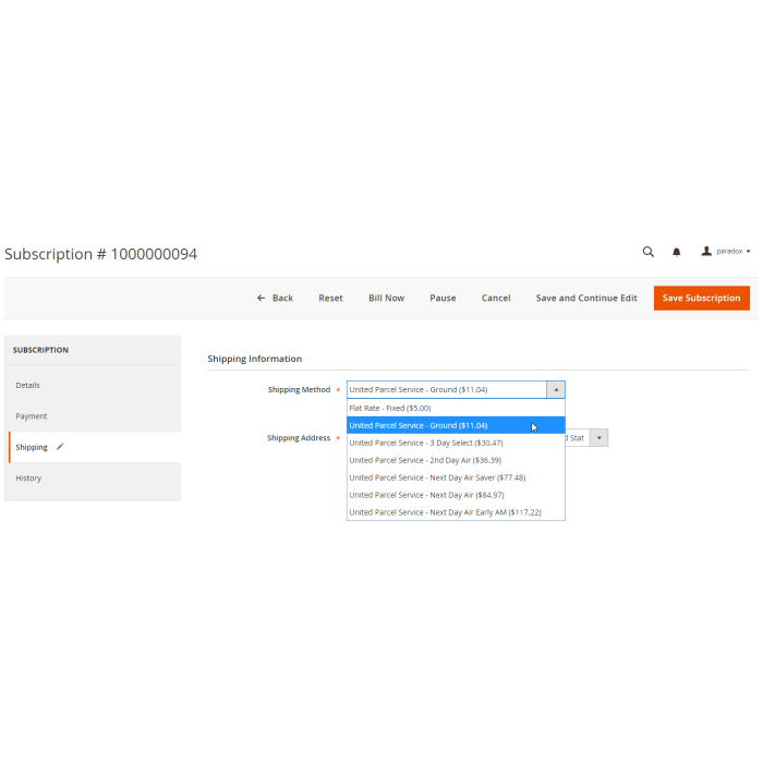 Adaptive Subscriptions for Magento 2