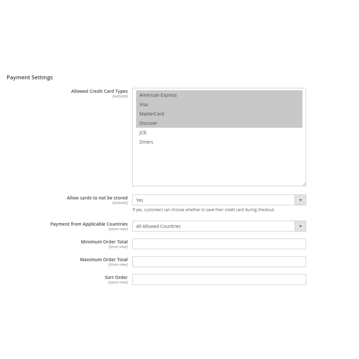 Fiserv Payeezy for Magento 2